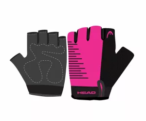 Dětské rukavice HEAD - black/pink