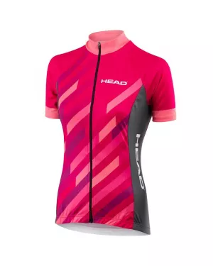 Dámský cyklistický dres CLASSIC - pink/peach