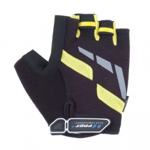 Cyklistické rukavice PRO-T - Veneto - black/yellow