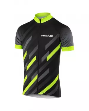 Pánský cyklistický dres CLASSIC - black/green