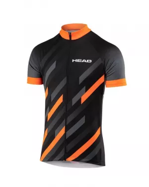 Pánský cyklistický dres CLASSIC - black/orange