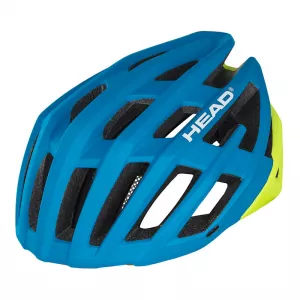 Přilba MTB - blue matt/yellow