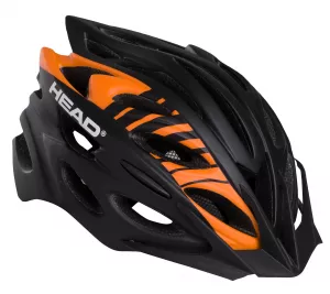 Přilba MTB - black matt/orange