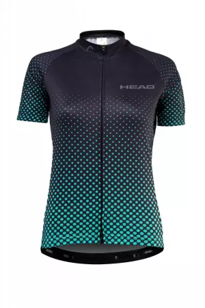 Dámský cyklistický dres CLASSIC - black/mint