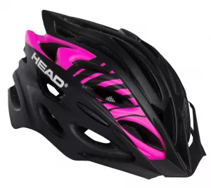 Přilba MTB - black matt/pink