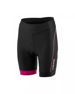 Dámské cyklistické kraťasy CLASSIC - black/pink